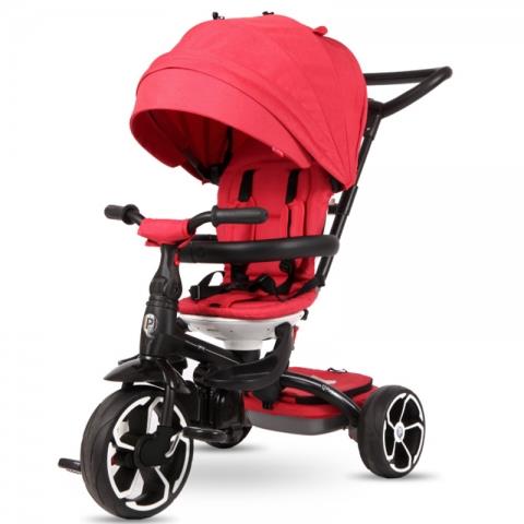 سه چرخه کودک 6 در 1 مدل Prime رنگ قرمز